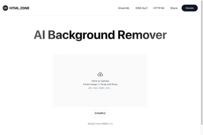 AI Background Remover preview